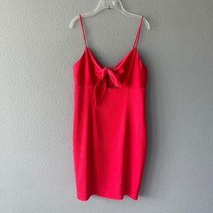 Aidan Mattox Red Cocktail Dress